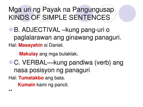 example of pangungusap|Pangungusap Example Sentence in Tagalog: Ayusin mo ang .